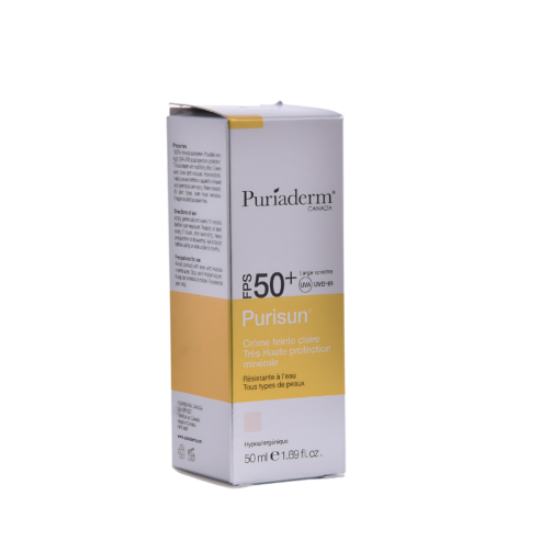 Purisun crème solaire Teintée