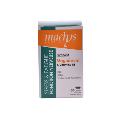 Maelys Magnésium et Vitamine B6​